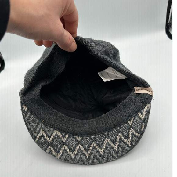 Smartwool Grey Wool Newsboys Hat Small/Medium - Picture 5 of 8